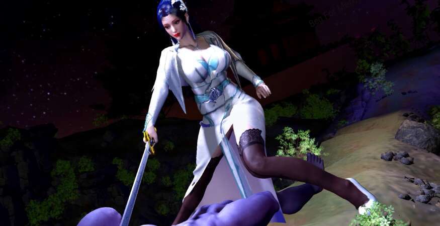 【3D同人视频/全动态/VAM】云韵NTR 媚药【1V+2G】