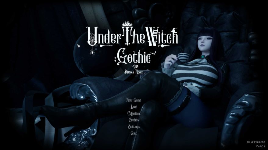 【电脑/3D游戏/官中】魔女的侵袭:库洛的房间 Under The Witch:Kuro’s Room Ver0.5.2【2.8G】